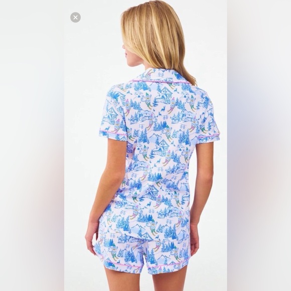 Roller Rabbit Ski Pjs small - Picture 2 of 4